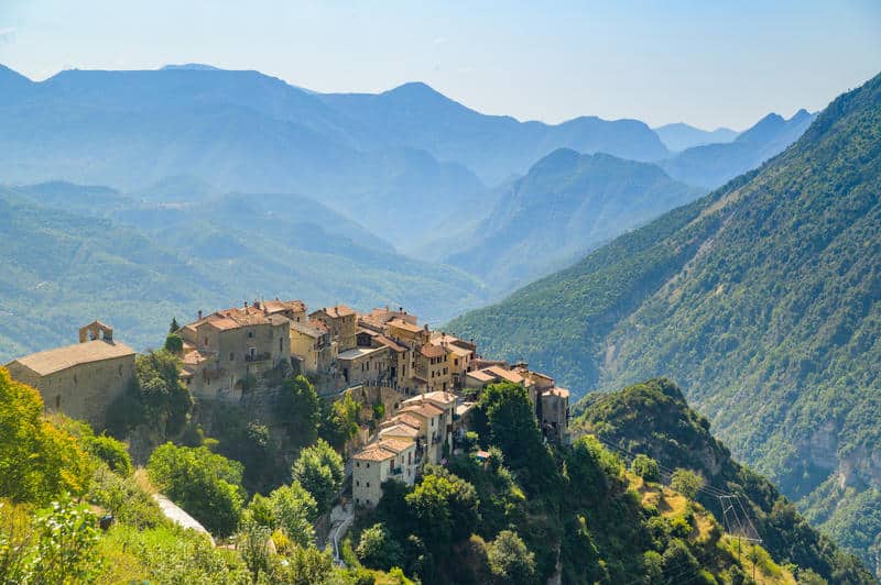 Village de Bairols, Nice Côte d'Azur (06)