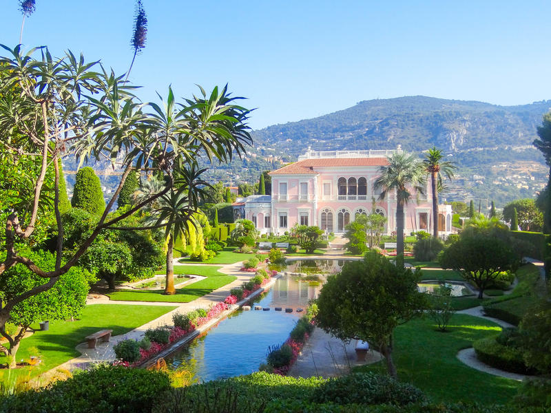 Villa Ephrussi de Rothschild à St Jean Cap Ferrat